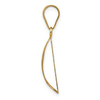Leslie's 14K Polished Hollow Fancy Pendant - Image 2