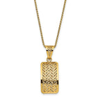 Leslie's 14K Polished Hollow Fancy Pendant - Image 3