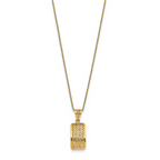Leslie's 14K Polished Hollow Fancy Pendant - Image 5