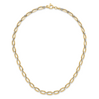 Leslie's 14K Two-tone Polished w/.25in ext. Necklace - Image 3