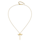 Leslie's 14K Polished Dragonfly w/2 in ext. Necklace - Image 3