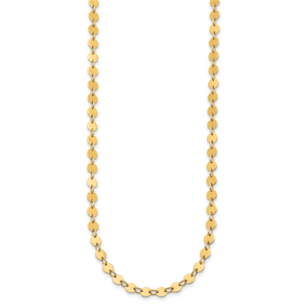 Leslie's 14k Polished Necklace - Image 2