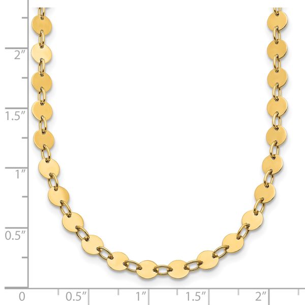 Leslie's 14k Polished Necklace - Image 4