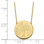 Leslie's 14k Polished Tree of Life Necklace - Image 4