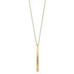 14k Polished D/C Necklace - Image 2