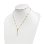 14k Polished D/C Necklace - Image 3