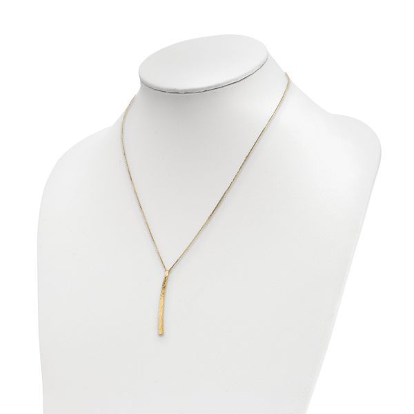 14k Polished D/C Necklace - Image 3