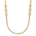 14k Polished Butterfly Necklace