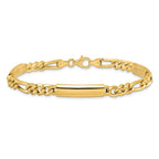 14k Men's Polished Fancy Link Bracelet - Image 3