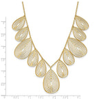 14k Polished D/C w/ 2in ext. Necklace - Image 4