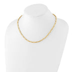 Leslie's 14K Polished Flat Oval Link Necklace - Image 2