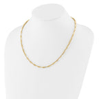 Leslie's 14K Polished Flat Oval Link Necklace - Image 2