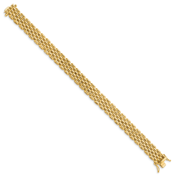 14K Polished Fancy Bracelet - Image 2