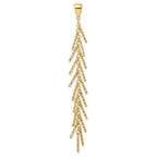 14K Polished D/C Pendant - Image 3