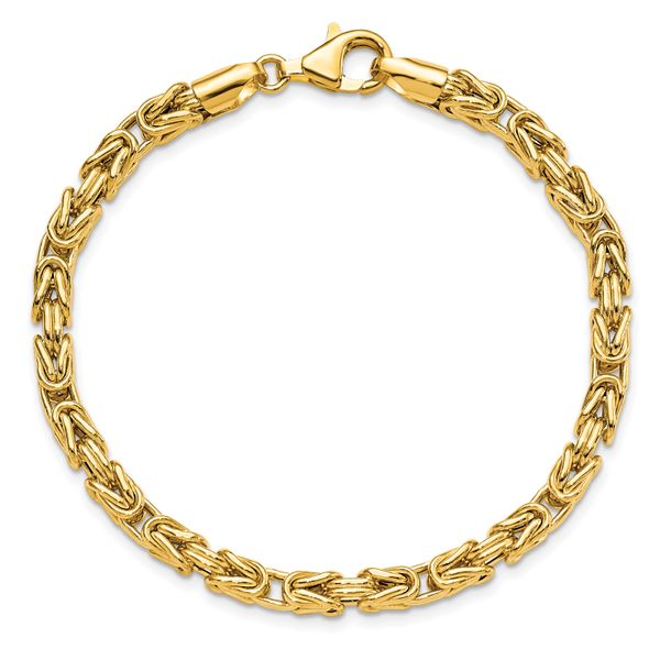 Leslie's 14K Polished Fancy Link Bracelet - Image 3