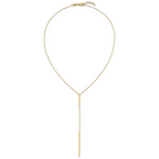 Leslie's 14K Polished Y-drop Bar w/ 1in ext. Necklace - Image 4