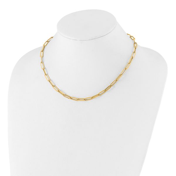 Leslie's 14K Polished Fancy Link Necklace - Image 2