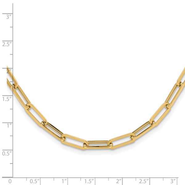 Leslie's 14K Polished Fancy Link Necklace - Image 4