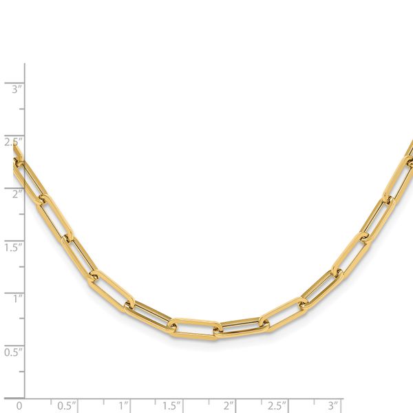 Leslie's 14K Polished Fancy Link Necklace - Image 4