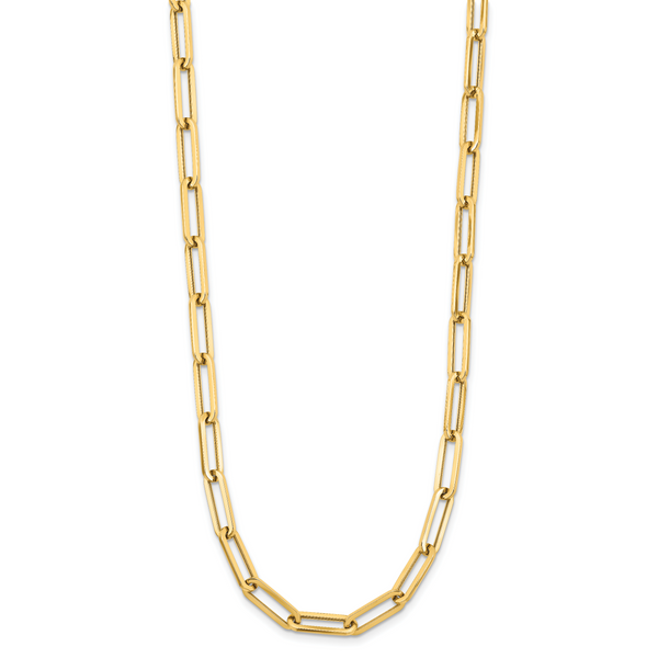 Leslie's 14K Polished Fancy Link Necklace - Image 2