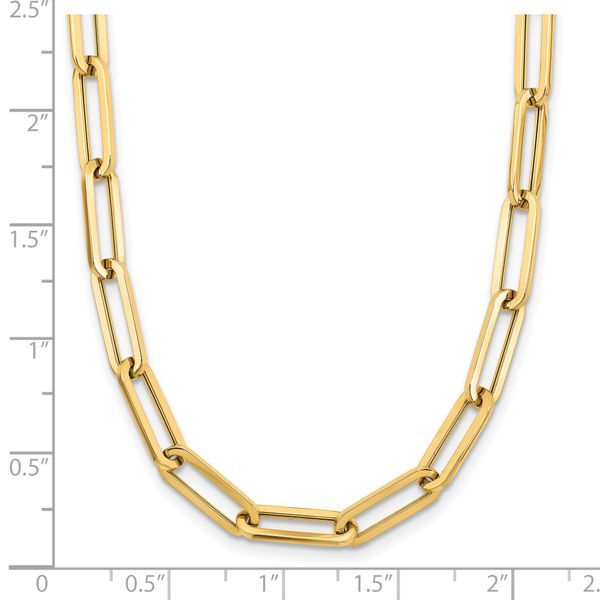 Leslie's 14K Polished Fancy Link Necklace - Image 5