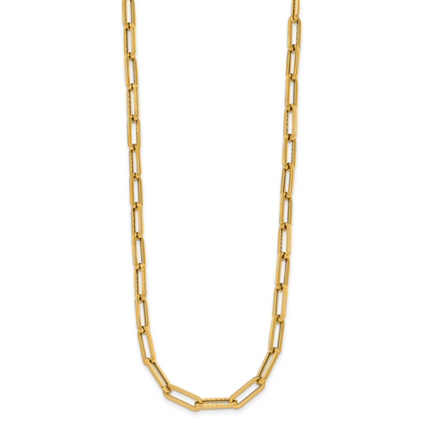 Leslie's 14K Polished Fancy Link Necklace - Image 3
