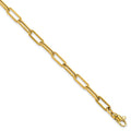 Leslie's 14K Polished Fancy Link with 1in ext Bracelet