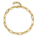 Leslie's 14K Polished Fancy Link with 1in ext Bracelet - Image 4