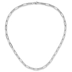 Leslie's 14K White Gold Polished Fancy Link Necklace - Image 3