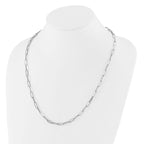 Leslie's 14K White Gold Polished Fancy Link Necklace - Image 3