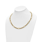 Leslie's 14k Polished Fancy Link Necklace - Image 2