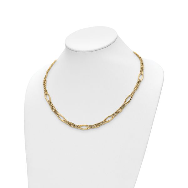 Leslie's 14k Polished Fancy Link Necklace - Image 2