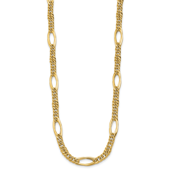 Leslie's 14k Polished Fancy Link Necklace - Image 3