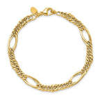 Leslie's 14k Polished Fancy Link Bracelet - Image 4