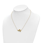 14k D/C Snake Necklace - Image 2