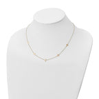 Leslie's 14k Polished Cross Necklace - Image 4