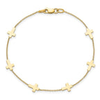 Leslie's 14k Polished Cross Bracelet - Image 5