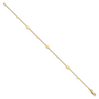 Leslie's 14k Polished Disc Bracelet - Image 2