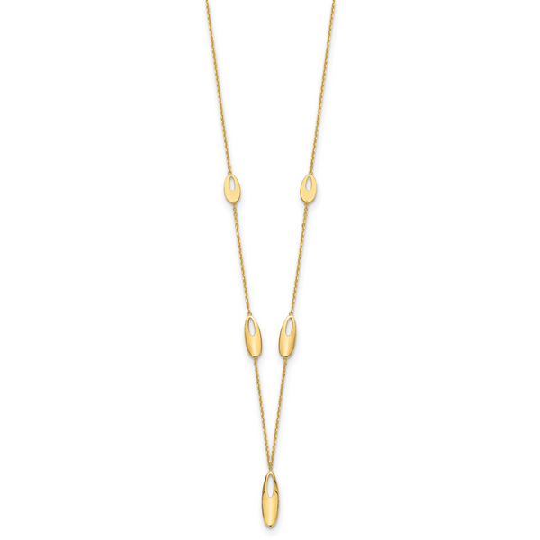 Leslie's 14K Polished w/2in ext. Necklace - Image 2