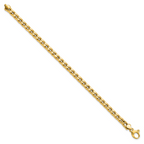 14k Polished Curb Bracelet - Image 2