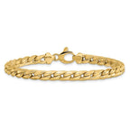 14k Polished Curb Bracelet - Image 3