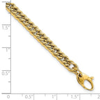 Leslie's 14K Polished Curb Link Bracelet - Image 4