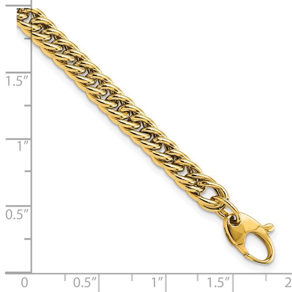 Leslie's 14K Polished Curb Link Bracelet - Image 4