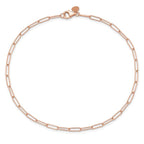 Leslie's 14K Rose Gold Polished Fancy Link Bracelet - Image 4