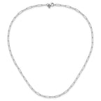 Leslie's 14K White Gold Polished Fancy Link Necklace - Image 3