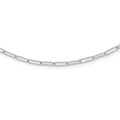 Leslie's 14K White Gold Polished Fancy Link Necklace