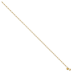 Leslie's 14K Polished Fancy Link Anklet - Image 2