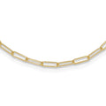 Leslie's 14K Polished Fancy Link Necklace