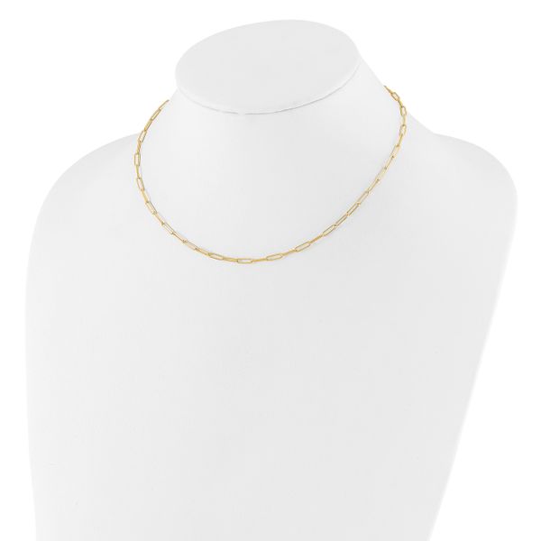 Leslie's 14K Polished Fancy Link Necklace - Image 2