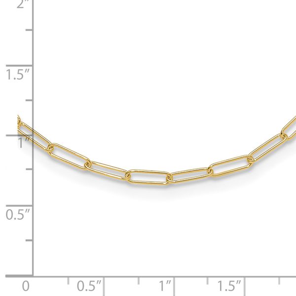 Leslie's 14K Polished Fancy Link Necklace - Image 4